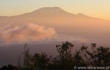 Kilimandżaro o wschodzie słońca