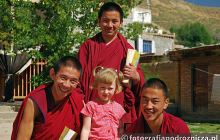 W klasztorze buddyjskim w Tybecie